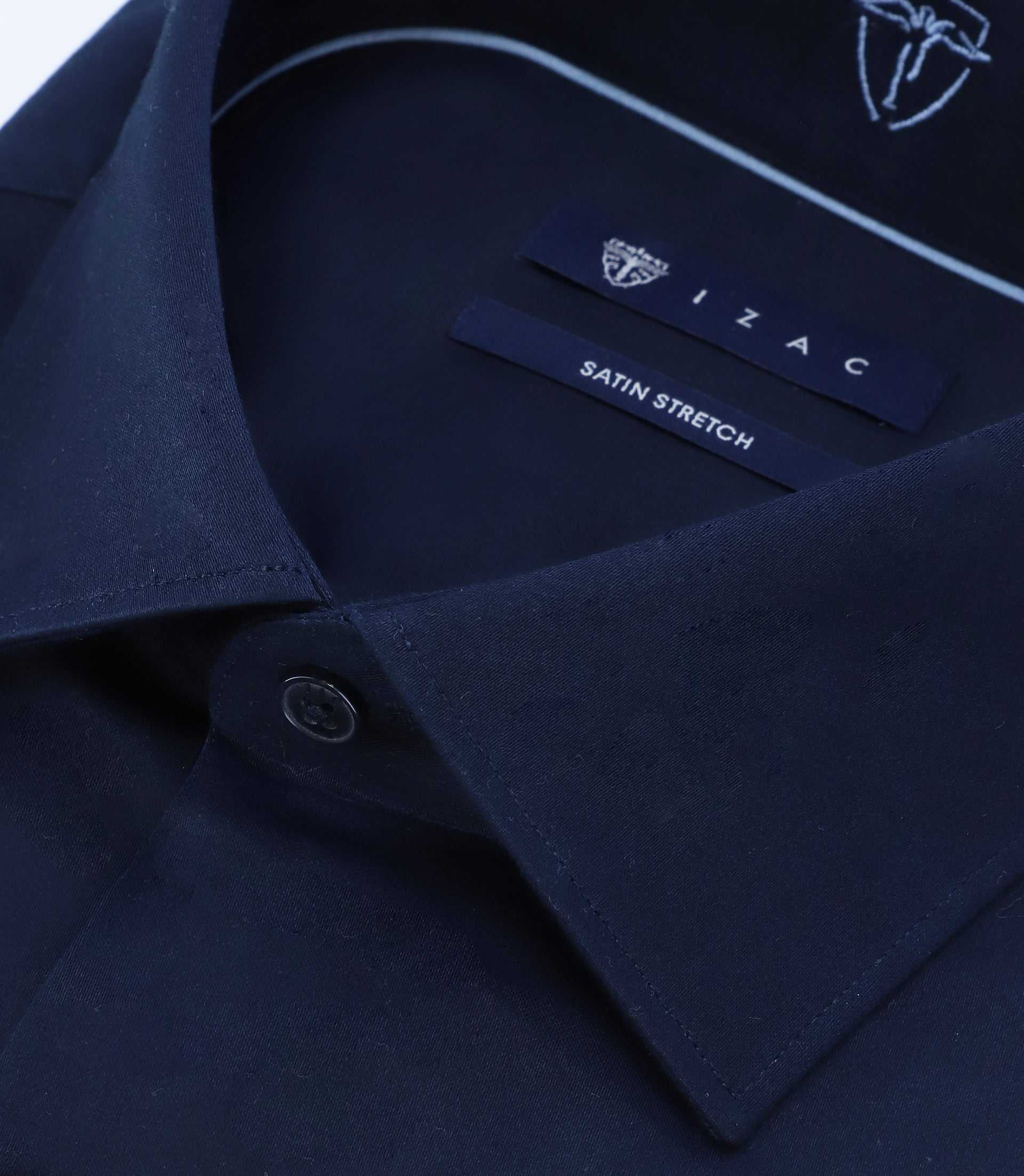 Chemise slim marine - IZAC