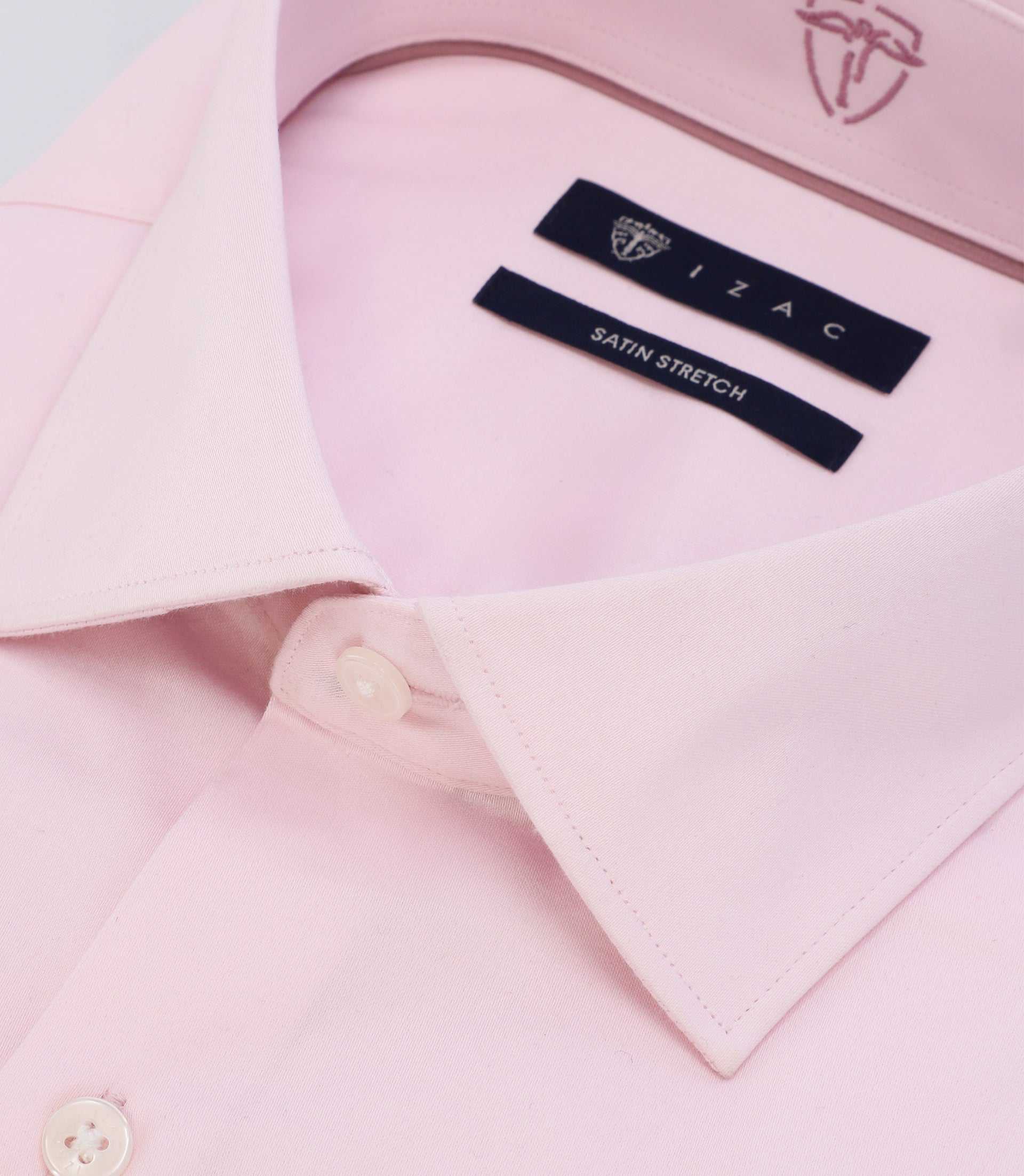 Chemise slim rose - IZAC