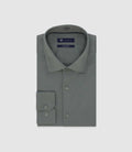 Chemise slim verte - IZAC
