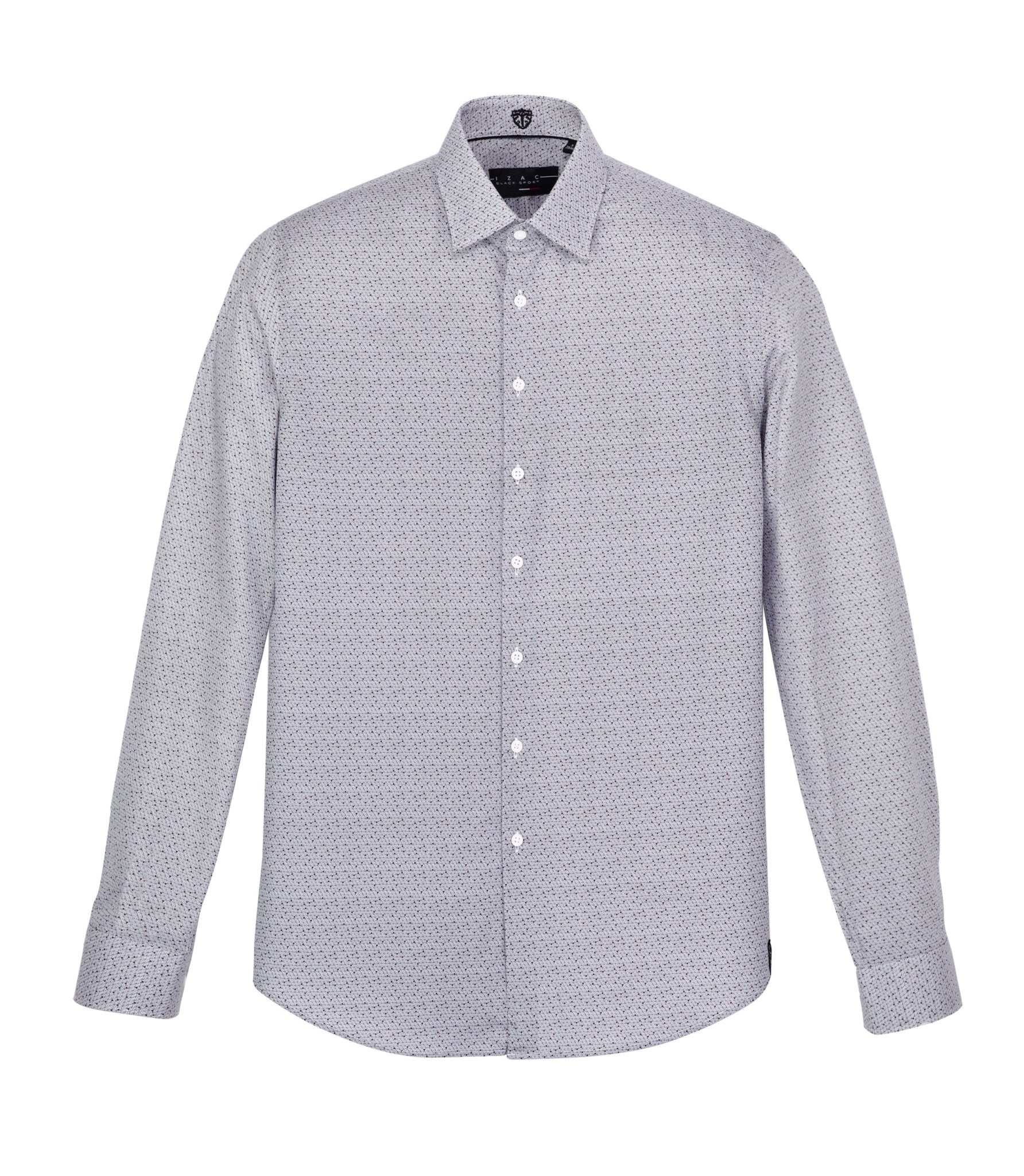 Chemise à imprimé bordeaux "Serpent" - IZAC