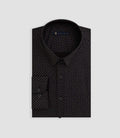 Chemise imprimé micro motif noir "Becci" - IZAC