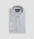 Chemise imprimée micro motif blanche "Bonniface" - IZAC