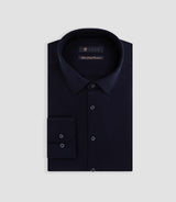 Chemise en jersey de coton marine "Dylan' - IZAC