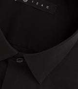 Chemise coton stretch noire MALTEBIS - IZAC