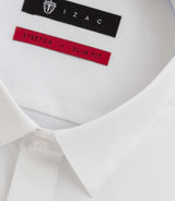 Chemise en popeline stretch blanche MALTE2BT - IZAC