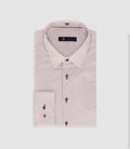 Chemise à imprimé pois bordeaux PARKER - IZAC