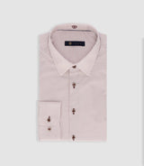 Chemise à imprimé pois bordeaux PARKER - IZAC