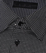 Chemise à imprimé micro motifs noir PEPIN - IZAC