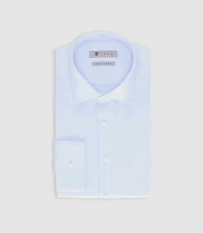 Chemise easy iron bleu ciel PRESLEY - IZAC
