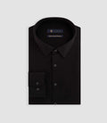 Chemise en jersey de coton noir PYLAN - IZAC