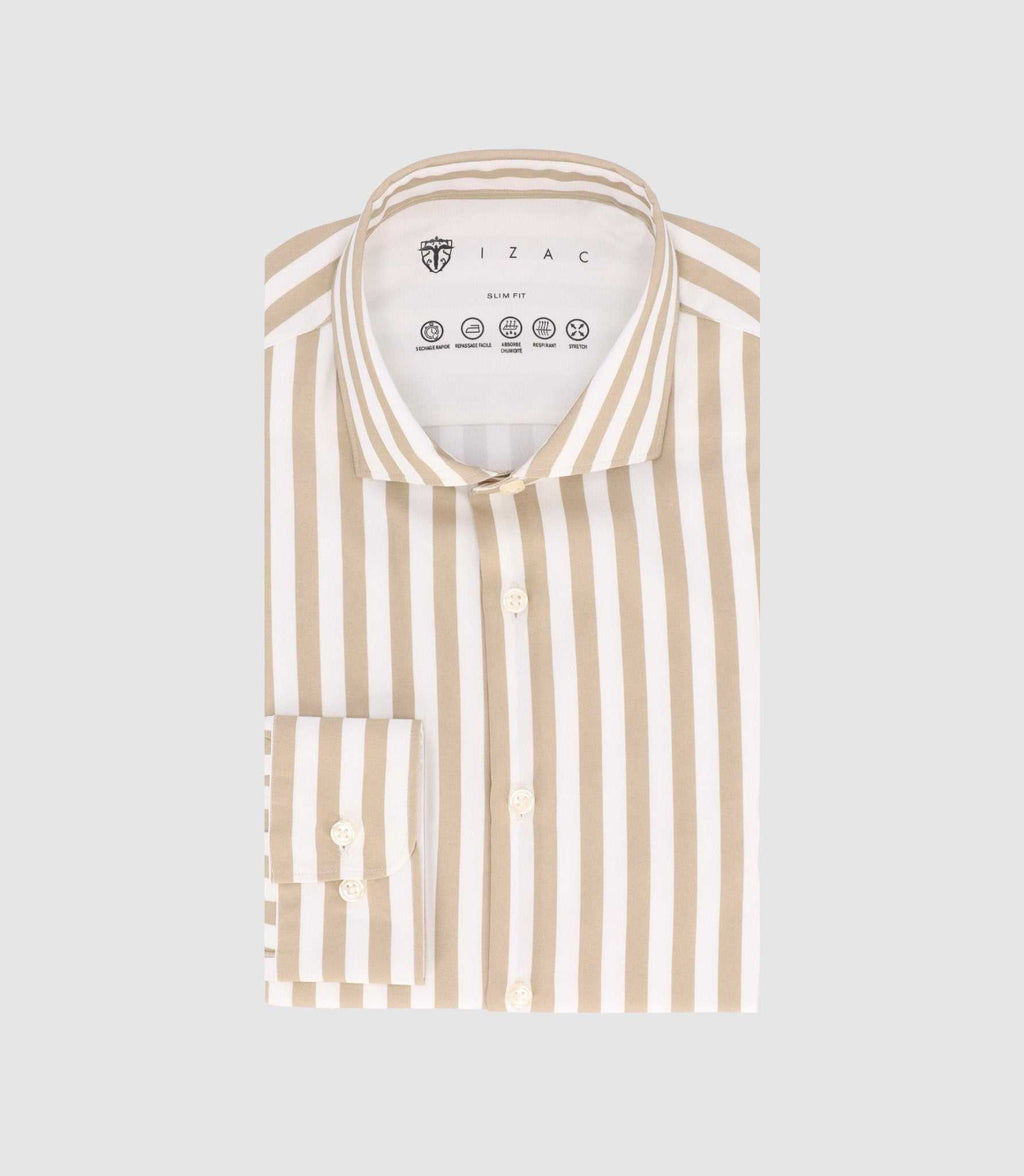 Chemise beige MADEIRE - IZAC