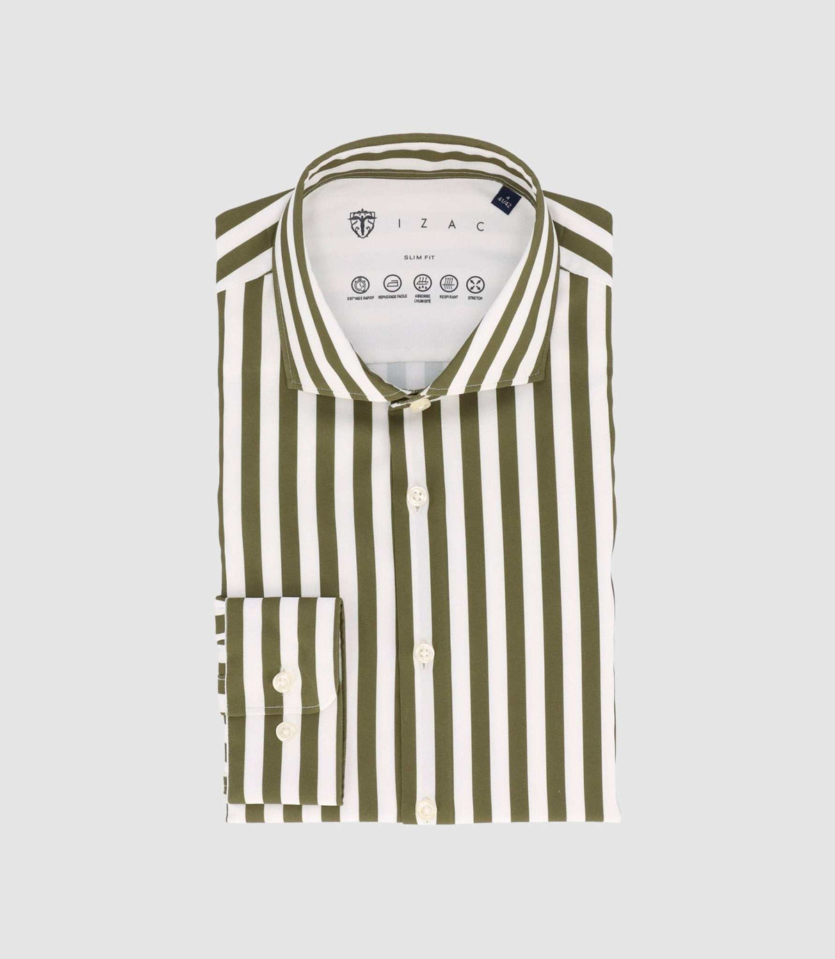 Chemise kaki MADEIRE - IZAC