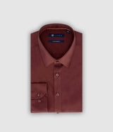 Chemise MALTE MARRON - FONCE - IZAC