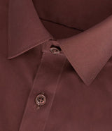 Chemise MALTE MARRON - FONCE - IZAC