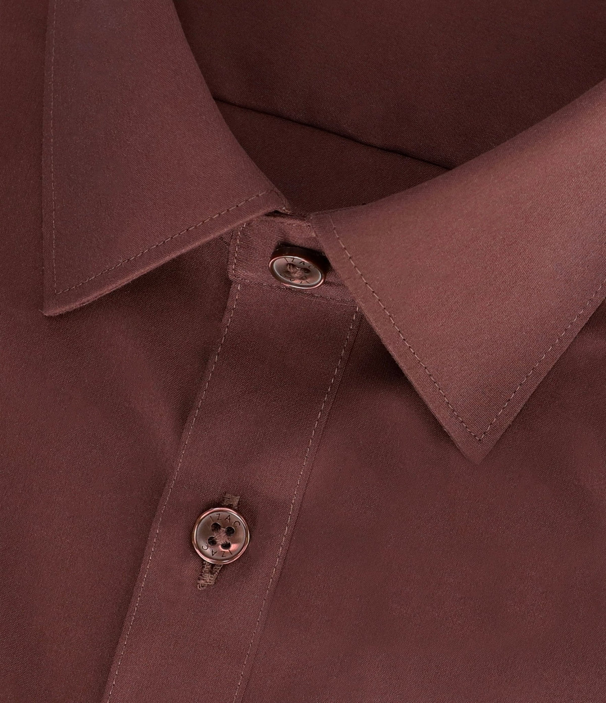 Chemise MALTE MARRON - FONCE - IZAC