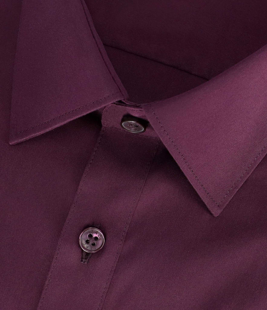 Chemise prune MALTE - IZAC