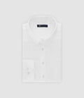 Chemise ville en maille blanche PACOME - IZAC