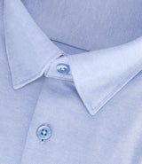 Chemise ville en maille ciel PACOME - IZAC