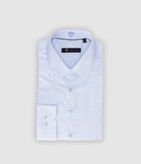 Chemise slim imprimée ciel PAQUITO - IZAC