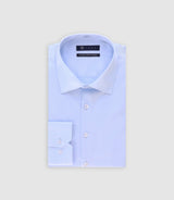 Chemise slim en satin de coton CIEL - IZAC