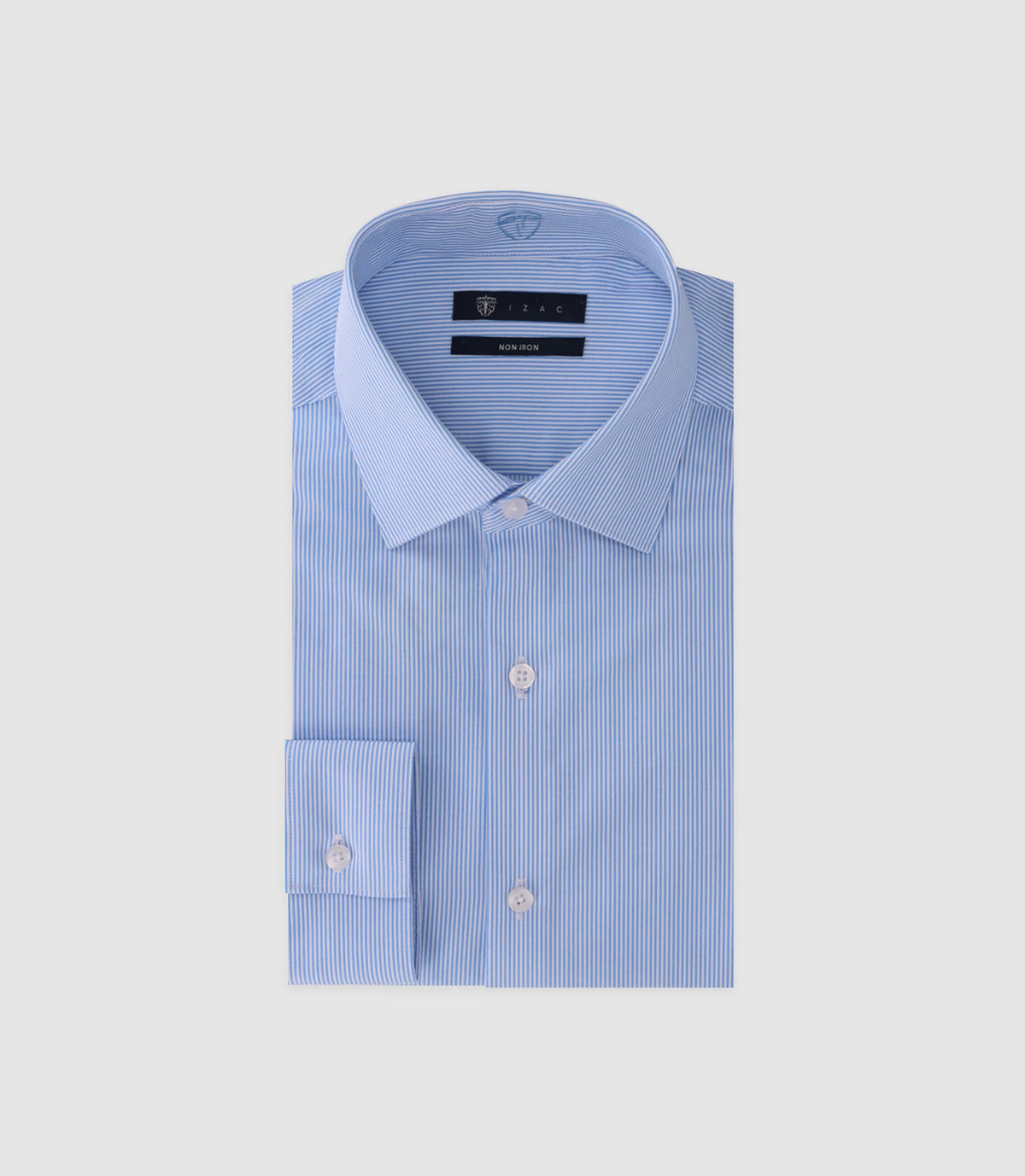 Chemise infroissable ciel - IZAC