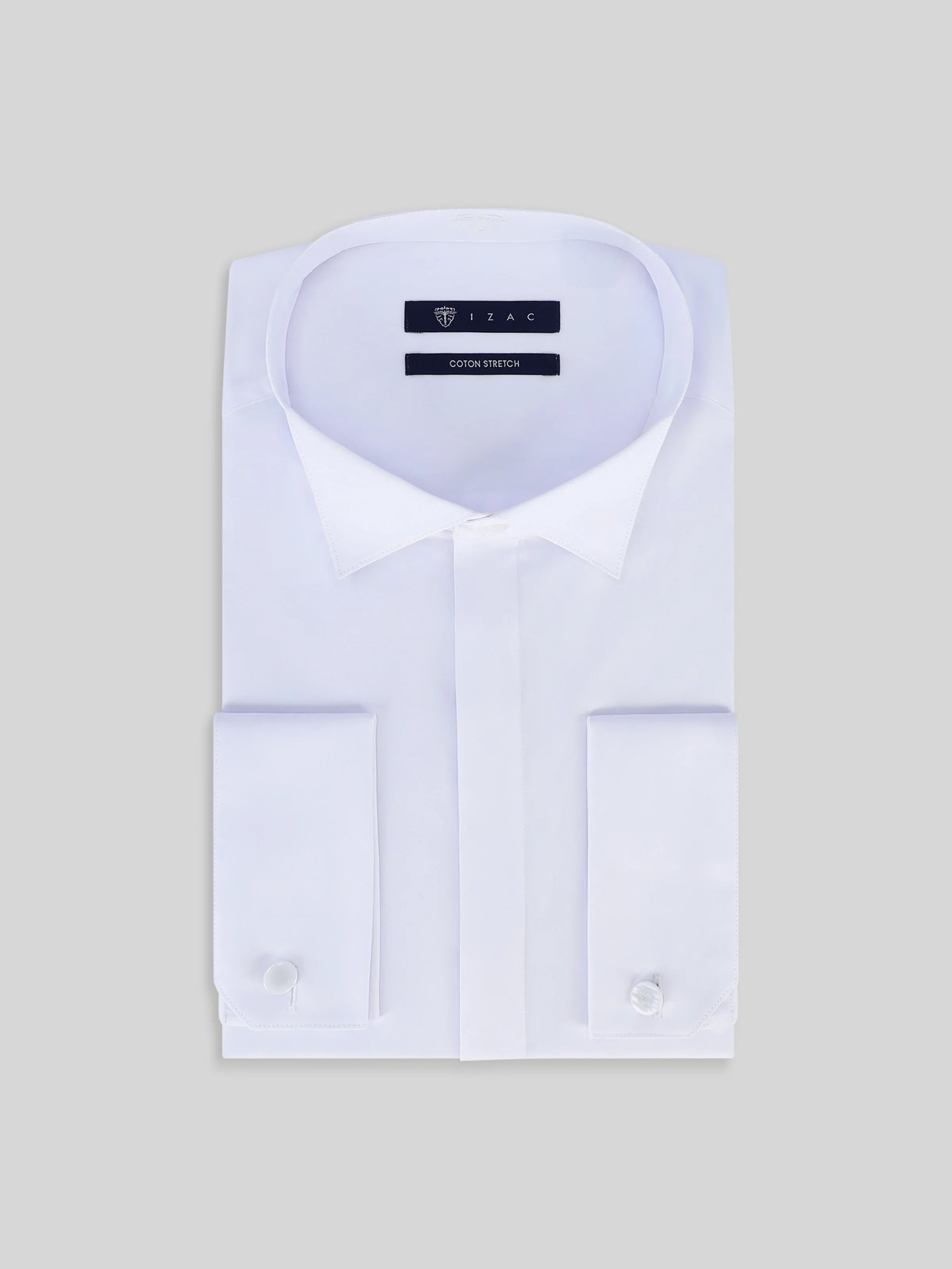 Chemise ville cérémonie blanche - IZAC