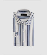Chemise à rayures bleue - IZAC