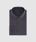 Chemise à pois marine - IZAC