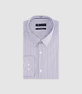 Chemise imprimée ajustée ciel - IZAC