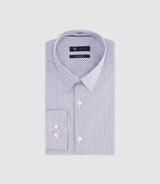 Chemise imprimée ajustée ciel - IZAC