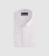 Chemise avec micro motifs beige - IZAC