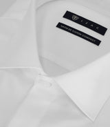 Chemise en satin de coton blanche - IZAC