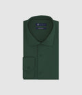 Chemise ville ajustée verte - IZAC