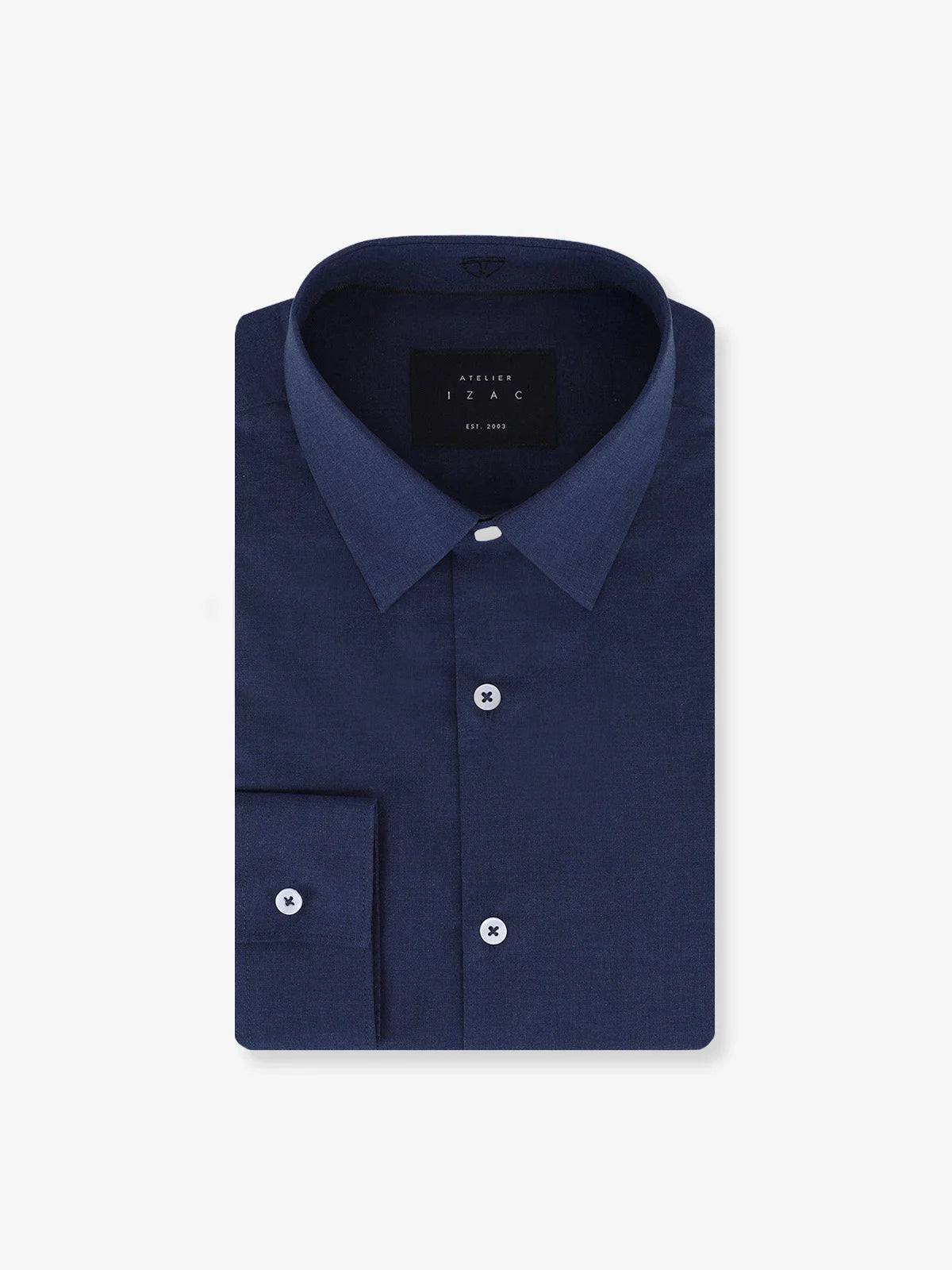 Chemise ville imprimée marine - IZAC