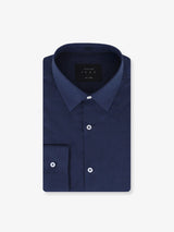 Chemise ville imprimée marine - IZAC