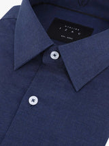 Chemise ville imprimée marine - IZAC