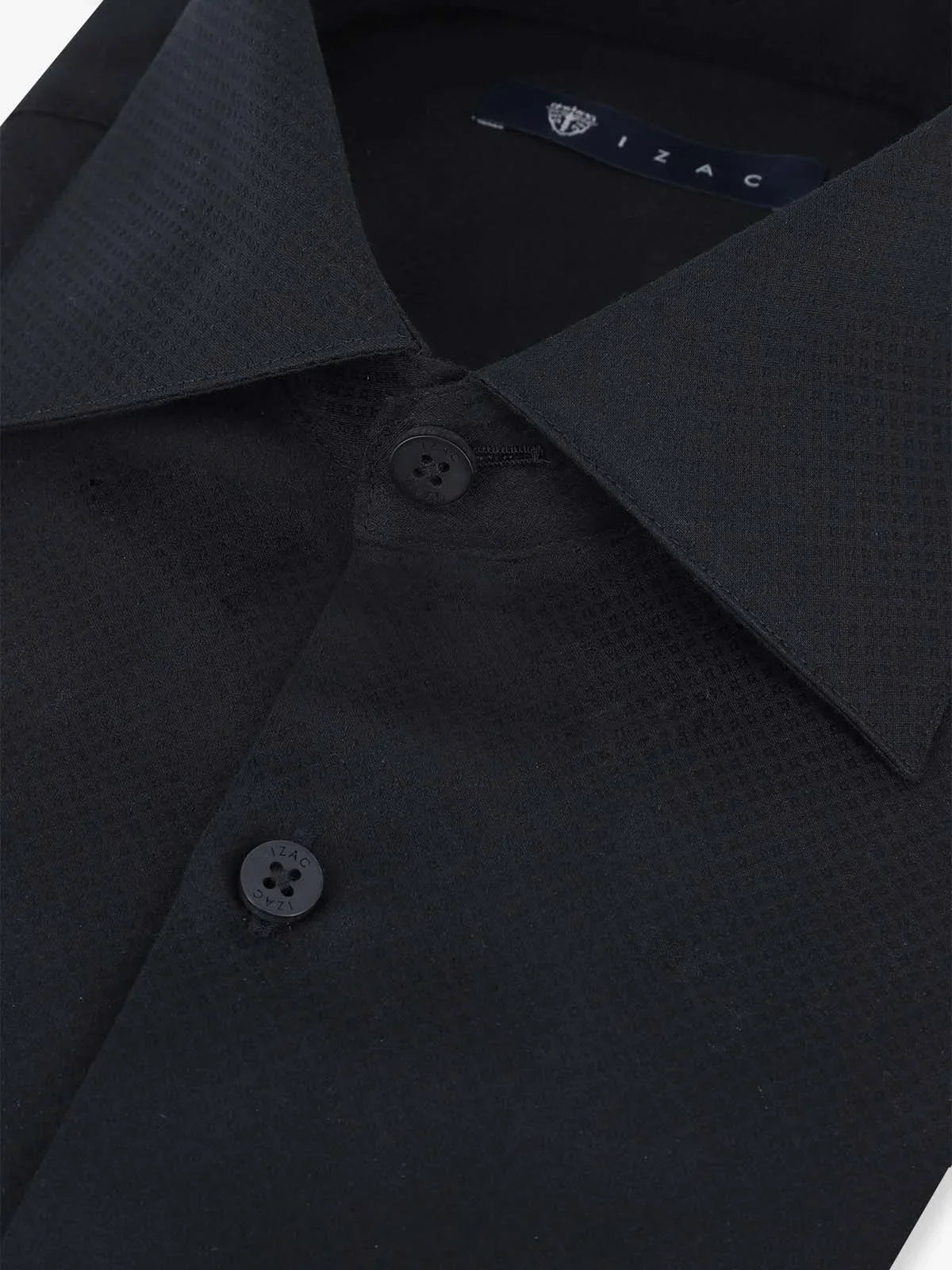 Chemise cérémonie noire - IZAC