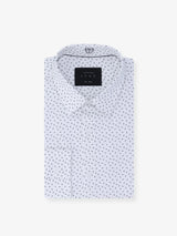 Chemise ville imprimée blanc - IZAC