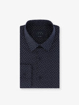 Chemise ville imprimée noire - IZAC