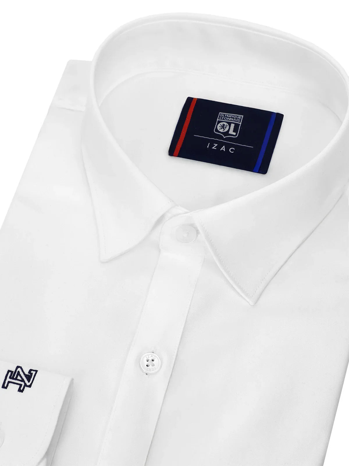 Chemise ville en coton blanc - IZAC
