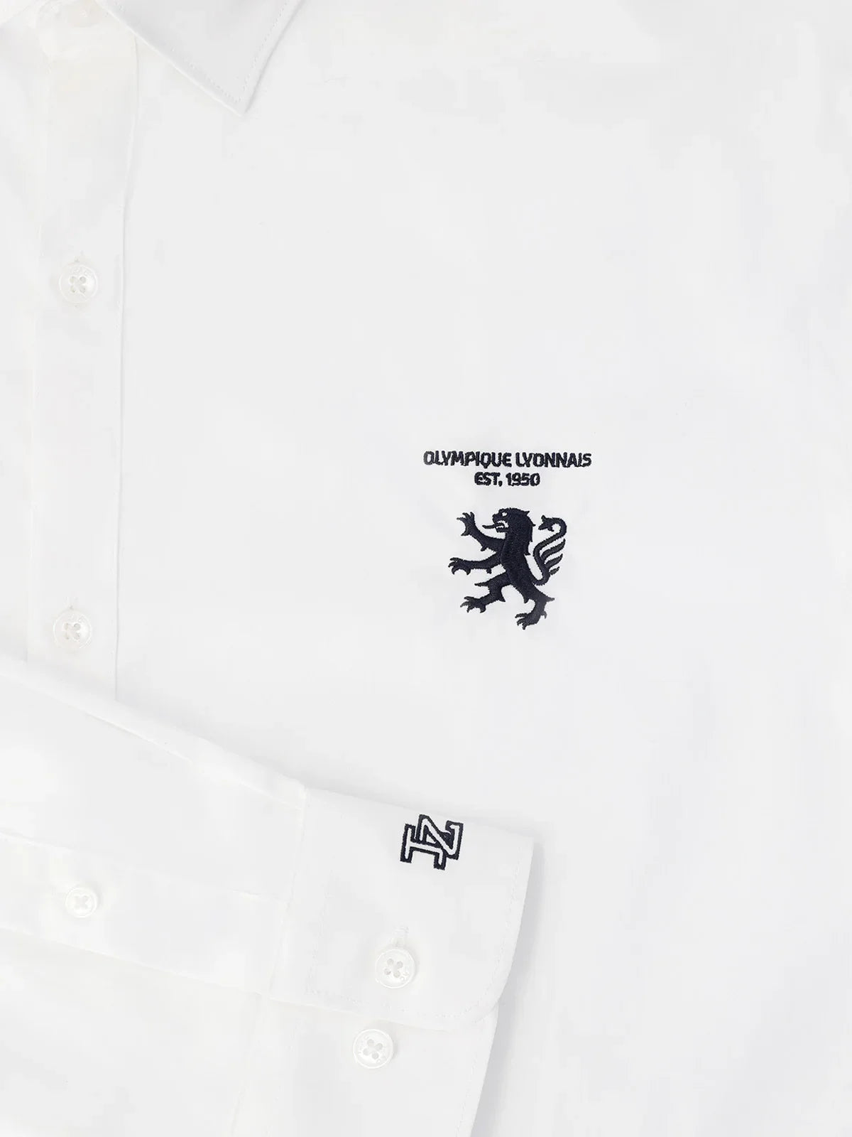 Chemise ville en coton blanc - IZAC