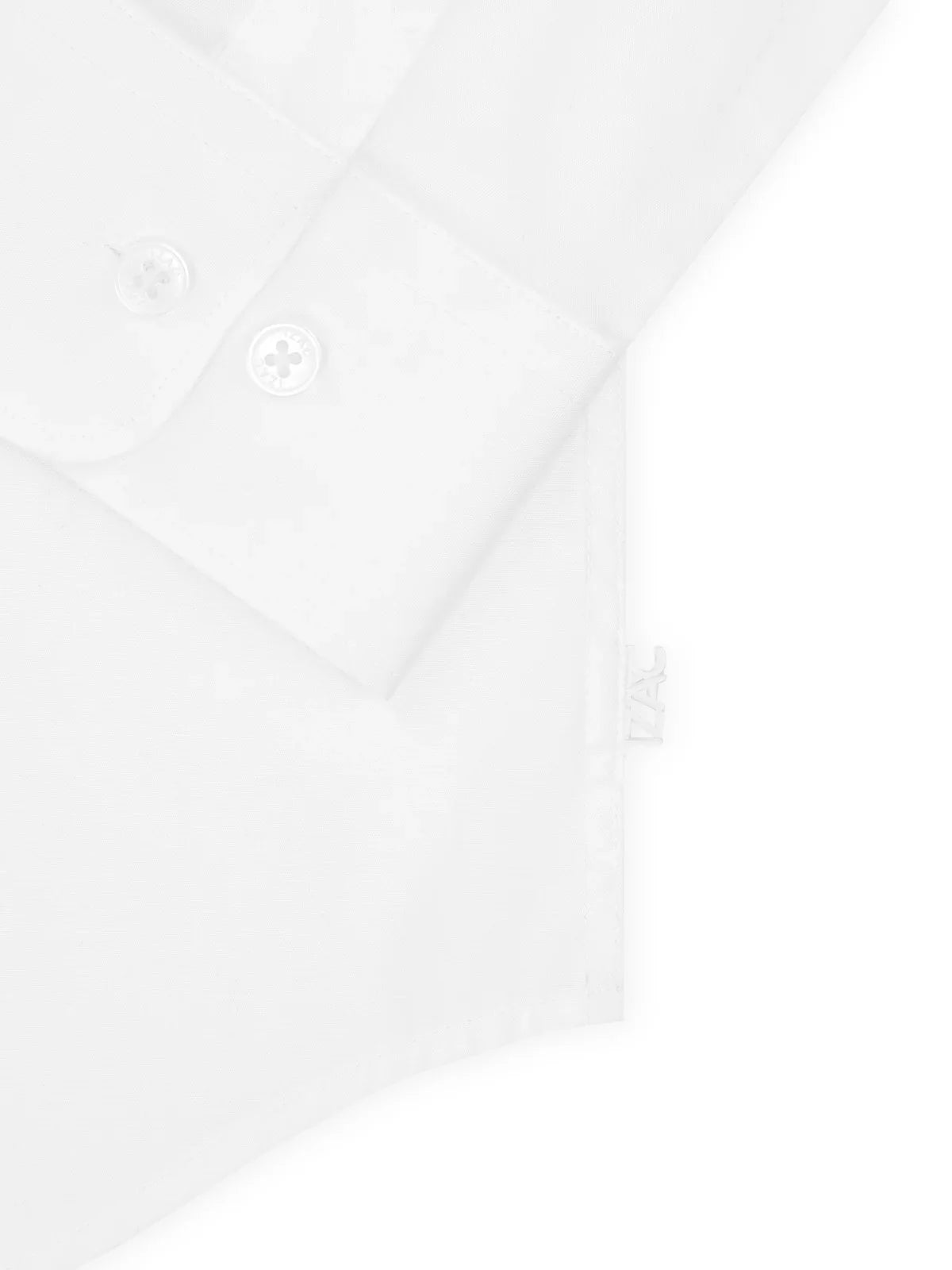 Chemise ville en coton blanc - IZAC
