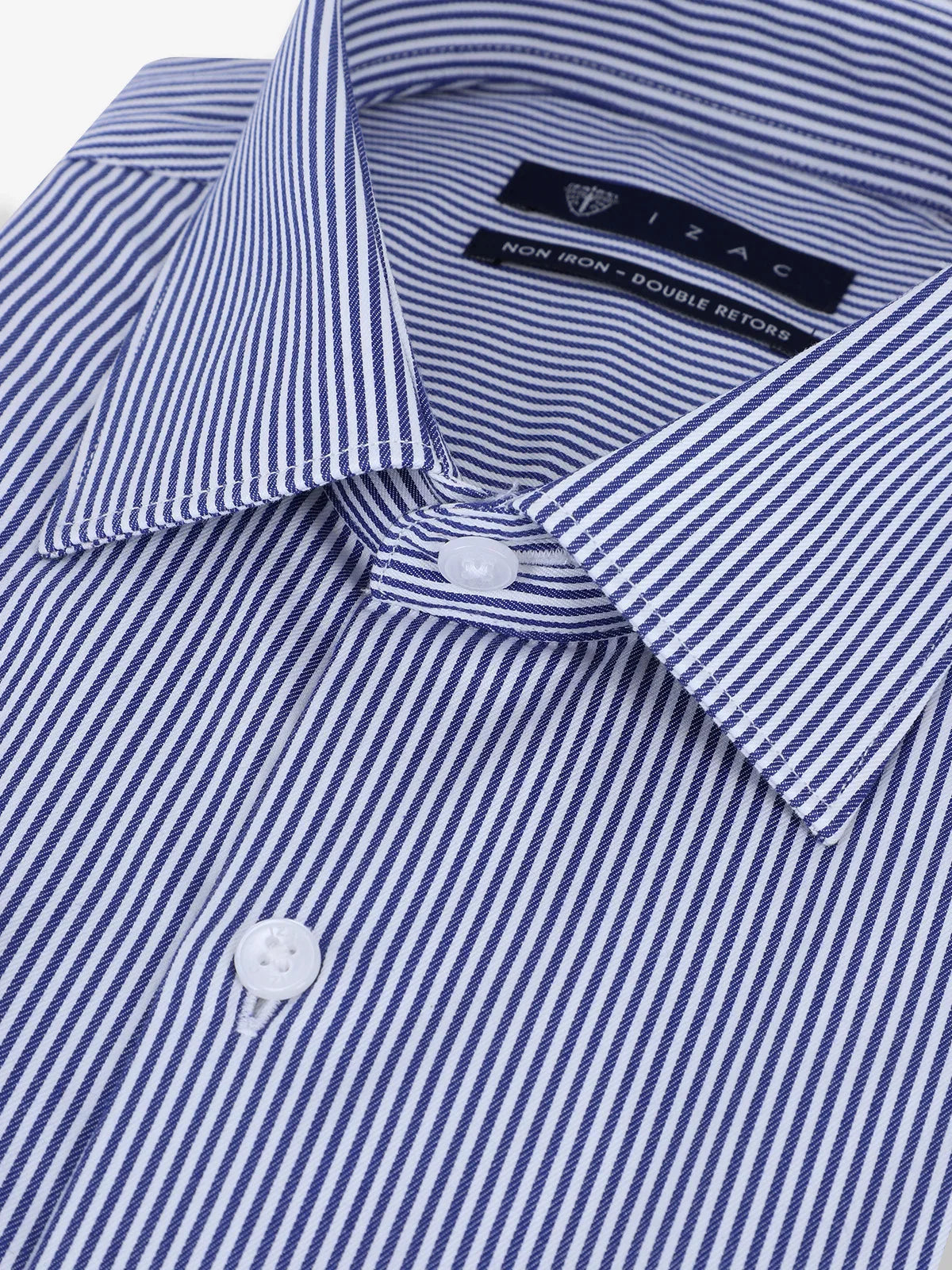 Chemise ville non iron marine - IZAC