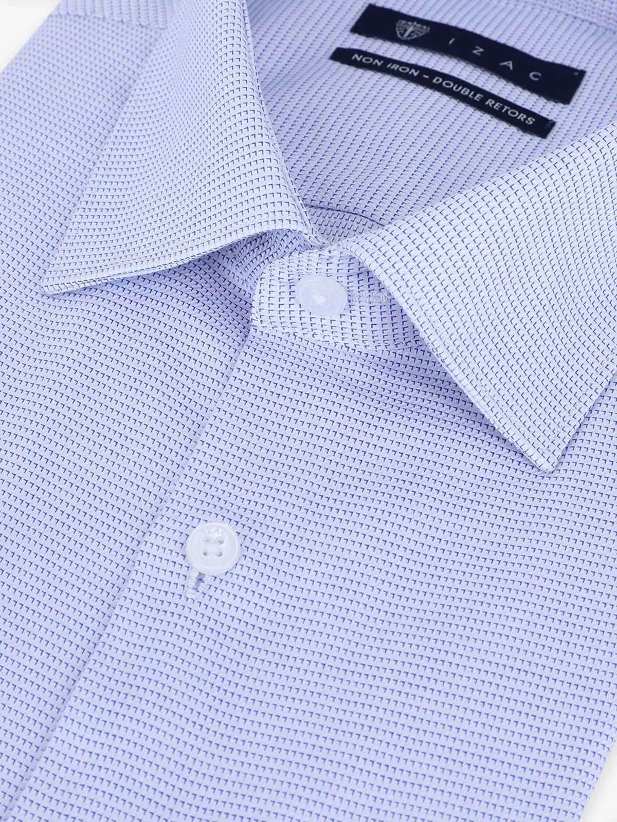 Chemise ville non iron marine - IZAC