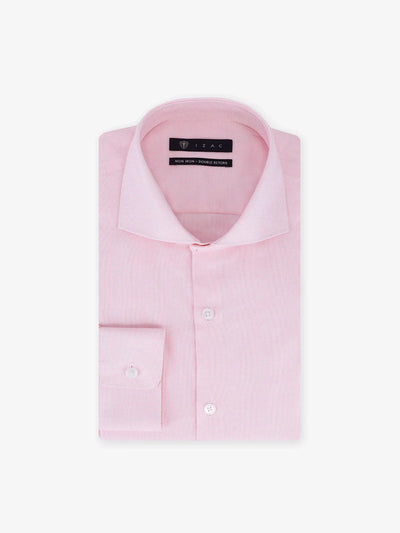 Chemise ville non iron rose - IZAC