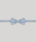 Nœud papillon 100% lin ciel - IZAC