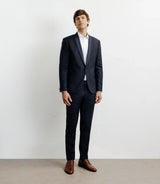 Costume col châle marine - IZAC