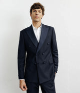 Costume croisé marine - IZAC