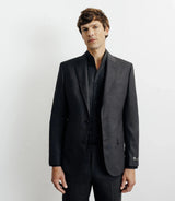 Costume 2 boutons anthracite - IZAC