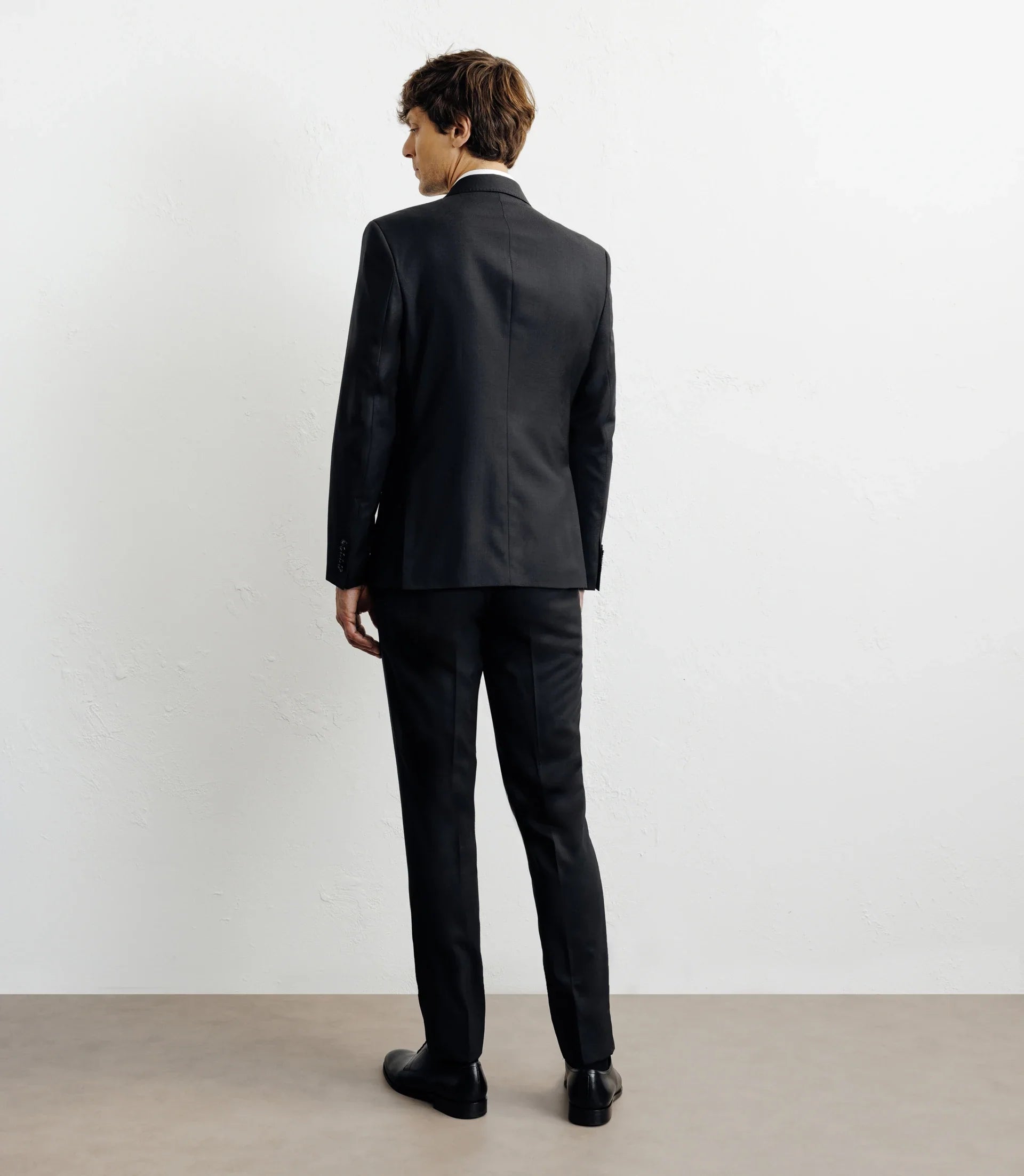 Costume 100% laine noir - IZAC